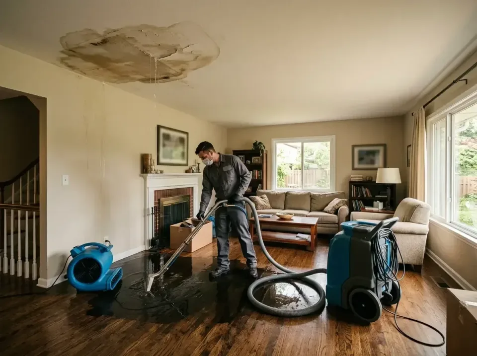 attic-pipe-burst-ceiling-drip-008 — frequently asked questions, Water Damage Restoration & Carpet Care in West Grove, PA